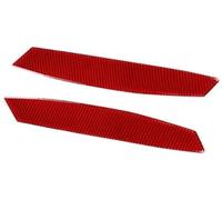 Pizgear Copri maniglia interna per auto Modanature interne auto RHD/LHD, per Bmw Z4 E85 E86 2003-2008 Adesivi in fibra di carbonio Accessori per lo styling Maniglie per(Rot)