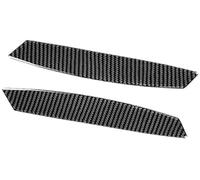 Pizgear Copri maniglia interna per auto Modanature interne auto RHD/LHD, per Bmw Z4 E85 E86 2003-2008 Adesivi in fibra di carbonio Accessori per lo styling Maniglie per(Schwarz)