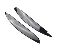 Pizgear Copri-palpebre for fari auto in ABS nero, 2 pezzi, for palpebre serie 1 E87 E88 E81 E82 2008-2013 Adesivo protettivo per fari