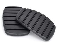 Pizgear Copri pedale in gomma for freno frizione auto 2 pezzi, for Renault Modus Trafic Twingo Kangoo Clio Espace Scenic Laguna Vel Satis Copripedale per auto