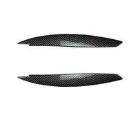 Pizgear Coprifaro con palpebra, coprifaro con palpebra, adesivi for la finitura del sopracciglio, for Serie 1 E81 E82 E87 E88 2006-2013, accessori for auto Adesivo protettivo per fari(Carbon Look)