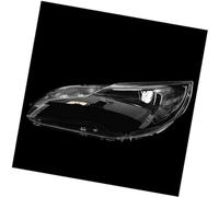 Pizgear Coprifaro for auto, for NISSAN, for Venucia T70 2018 2019 2020 Lente trasparente for fari ABS Sostituisci i paralumi delle luci anteriori Copri lente faro(BLACK Left and right)