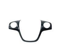 Pizgear Custodia adesiva for coprivolante con finiture cromate in ABS, for Ford, for Focus 3 Mk3 2012-2014, for Kuga 2013-2015 Accessori auto Adesivo per volante(B type Carbon Fiber)