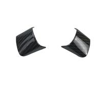 Pizgear Custodia adesiva for coprivolante con finiture cromate in ABS, for Ford, for Focus 3 Mk3 2012-2014, for Kuga 2013-2015 Accessori auto Adesivo per volante(Trim 2pcs Carbon)