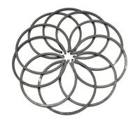 Pizgear Fascia elastica 37mm KIORITZ, for Echo, CS301 302 303T 305 306 CS3000 CS3050, for Hitachi, 330 MOTOSEGA DECESPUGLIATORE Anello del pistone della motosega(100 PCS)