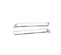 Pizgear For Accord 8a Generazione 2008-2013 Auto Coda Posteriore Lampada Ombra Copertura Decorativa Trim ABS Fanale Posteriore Luce Sopracciglio Patch Adesivo per fari oscurati(Type 2)