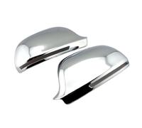Pizgear, for Audi, A3 S3 A4 S4 A5 S5 A6 S6 RS6 Q3 RSQ3 2008-2011 Coprispecchietto laterale cromato opaco Coprispecchietto retrovisore cromato argento Copri specchietti laterali(Chrome)