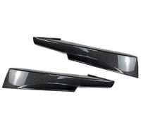 Pizgear For BMW, Serie 3 E90 320i 330i LCI 2009-2012 Paraurti anteriore Lato Splitter Copertura Labbro Car Air Vent Aspirazione Spoiler Spoiler Spoiler anteriore(BLACK Carbon Black)