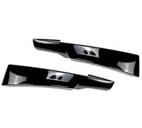 Pizgear For BMW, Serie 3 E90 320i 330i LCI 2009-2012 Paraurti anteriore Lato Splitter Copertura Labbro Car Air Vent Aspirazione Spoiler Spoiler Spoiler anteriore(BLACK Glossy Black)