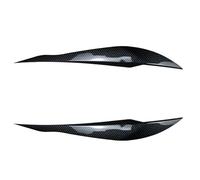 Pizgear For BMW Serie 3 F30 F31 320i 328i 335i F80 M3 2012-2018 Faro anteriore Sopracciglio Palpebra Coperchio Trim Coperchio della lampada Accessori adesivo Adesivo per fari oscurati(Carbon Look)