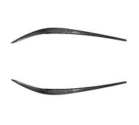 Pizgear For BMW Serie 3 G20 G21 ABS Lucido Auto Male Faro Sopracciglia Palpebra Body Kit 316 318 320 325 330 2019-2022 Berlina/Touring Adesivo per fari oscurati(Carbon Look)