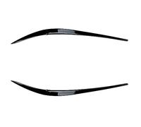 Pizgear For BMW Serie 3 G20 G28 Berlina 2019 2020 2021 ABS Gloss Nero Coperchi Accessori Auto Faro Palpebre Sopracciglia Adesivo per fari oscurati