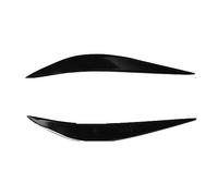 Pizgear For BMW Serie 4 F32 F33 F36 2012-2017 F80 M3 F82 F83 M4 2014-2016 2 pezzi Auto Faro anteriore Sopracciglio Gloss Nero Adesivi for auto Adesivo per fari oscurati