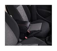 Pizgear For Chevrolet, for Spark 2015-2023 Bracciolo for auto Console centrale Scatola portaoggetti Bracciolo Accessori for auto Bracciolo per auto(BLACK Black Red)