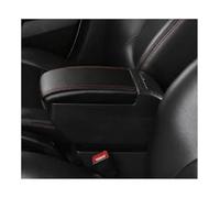 Pizgear For Chevrolet, Trax, Tracker 2013-2022 Scatola portaoggetti bracciolo Console centrale con ricarica USB Accessori auto Bracciolo per auto(BLACK F Black Red No Usb)