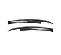 Pizgear For E81 E82 E87 E88 2004-2011, vera fibra di carbonio, copertura for sopracciglia for fari anteriori, accessori for il retrofitting di auto. Adesivo protettivo per fari