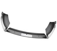 Pizgear For Fiesta, MK6 ST 2012-2017 Auto Paraurti Anteriore Lip Splitter Diffusore Kit Corpo Spoiler Paraurti Protezione Spoiler Spoiler anteriore(BLACK Carbon Black)