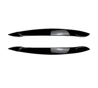 Pizgear For, for BMW, X5 E70 30d 48i 30i 35d 40d 30d 50i 35i M50d 2006-2013 Auto Faro Sopracciglio Palpebra Trim Copertura Della Lampada kit corpo tuning Adesivo per fari oscurati(Gloss Black)