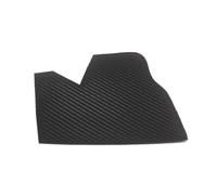 Pizgear For, for Serie 5 F10 F18 2011-2017 Interni auto Lato guida Maniglia for porta Bracciolo Pannello Tirare Copertura in pelle in microfibra Pannello portiera auto(Carbon Texture LHD)