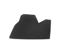 Pizgear For, for Serie 5 F10 F18 2011-2017 Interni auto Lato guida Maniglia for porta Bracciolo Pannello Tirare Copertura in pelle in microfibra Pannello portiera auto(Carbon Texture RHD)