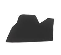 Pizgear For, for Serie 5 F10 F18 2011-2017 Interni auto Lato guida Maniglia for porta Bracciolo Pannello Tirare Copertura in pelle in microfibra Pannello portiera auto(Black for RHD)