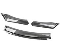 Pizgear For Jetta, Auto Paraurti Anteriore Spoiler for Labbro Kit Corpo Paraurti Decorativo Canard Lip Splitter Berlina Larghezza Inferiore a 176 cm Spoiler Spoiler anteriore(BLACK Carbon Black)