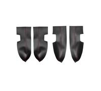 Pizgear For Kia, for Spectra Cerato 2005 2006-2010 2011 2012 4 pezzi Pannello porta interna auto/Porta bracciolo Copertura in pelle microfibra Pannello portiera auto(4xDoor Armrest B-r)