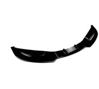 Pizgear For Mercedes-Benz, Classe C W204 C200 C260 C300 2011-2014 Auto Paraurti Anteriore Lip Splitter Spoiler ABS Body Kit Spoiler Spoiler anteriore(BLACK Glossy Black)