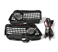 Pizgear for Mk3, for Golf, for Jetta, 1992-1998 Griglia paraurti Anteriore 6000K Bianco LED DRL Fendinebbia Accessori Auto Fendinebbia Gruppo fendinebbia per Auto