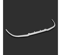 Pizgear For Peugeot, 206 Spoiler anteriore Labbro del paraurti Euro Spoiler Labbro 3 pezzi Kit carrozzeria Protezione for auto Spoiler decorativo Spoiler anteriore(BLACK WHITE)