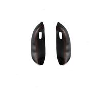 Pizgear For Peugeot, 307 2004 2005 2006 2007 2008 2009 2010 2011 2012 2013 Auto Maniglia Della Porta Pannello Bracciolo Copertura In Pelle Trim Accessori Pannello portiera auto(2x Rear Black-red)