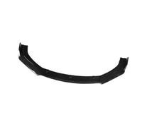 Pizgear For Peugeot, 3PCS Fibra di carbonio/Nero/Rosso Splitter paraurti anteriore for auto Labbro Stile sportivo Diffusore Spoiler Protezione Spoiler Spoiler anteriore(BLACK OneColor)