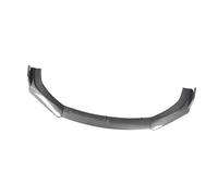 Pizgear For Peugeot, 3PCS Fibra di carbonio/Nero/Rosso Splitter paraurti anteriore for auto Labbro Stile sportivo Diffusore Spoiler Protezione Spoiler Spoiler anteriore(BLACK Rhd Gray)