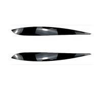 Pizgear For Polo 5 MK5 L&R ABS Gloss Male Faro Sopracciglia Palpebra TSI TDI GTI 1.2 1.4 1.6 Polo R WRC 2009-2017 Adesivi 3D Adesivo per fari oscurati