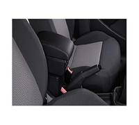 Pizgear For Seat, for Leon Car Bracciolo Box Bracciolo Auto Bracciolo Centrale Console centrale Scatola portaoggetti Accessori Bracciolo per auto(BLACK B-black Red Line)