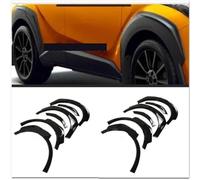 Pizgear For Toyota, CHR C-HR 2016 2017 2018 Parafanghi for auto Passaruota Sopracciglio Protezione for labbro ruota automatica Copertura Trim Non verniciata Stile Parafango svasato