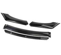 Pizgear For VOLVO, Auto Paraurti Anteriore Lip Spoiler Kit Corpo Paraurti Decorativo Canard Lip Splitter Berlina Larghezza Inferiore a 176 cm Spoiler Spoiler anteriore(BLACK OneColor)