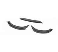 Pizgear For VW, POLO, 2011-2013 Auto Paraurti Anteriore Labbro 3 pezzi Splitter Diffusore Labbro Body Kit Spoiler Protezione Accessori Auto Spoiler Spoiler anteriore(BLACK Carbon Black)