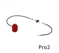 Pizgear for Xiaomi, PRO 2 Scooter Elettrico Rinforzo Staffa parafango Posteriore in Acciaio Inossidabile Supporto Fanale Posteriore Parti del parafango Posteriore Parafango per Skateboard(Style 4)