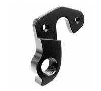 Pizgear Gancio deragliatore bicicletta 1 pezzo, per Tropix, MILAN Pairs Full Carbon FRAME, Scott, Foil, Gios, Aerolite, ADDICT, COUNTESS, SOLACE Dropout Gancio posteriore, Black