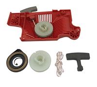 Pizgear Gruppo di avviamento a Strappo Puleggia a Molla Maniglia Corda Kit Servizio Motosega Sostituisci Parti, for Husqvarna, 55, for Rancher, 50 51 Avviamento a Strappo per Tosaerba