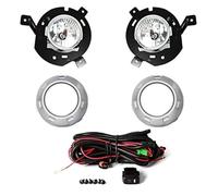 Pizgear Gruppo fari fendinebbia for Auto, for Mitsubishi, Triton L200 2006 2007 2008 12V LED Luce di Marcia Diurna Faro con Cablaggio 51W fendinebbia Gruppo fendinebbia per Auto