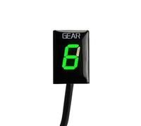 Pizgear Indicatore di marcia del motociclo, for ST1300 ST 1300 Pan European 2002 2003 2004 2005 2006 2007 Accessori moto Misuratore di LUCE Indicatore di marcia per moto(BLACK Green)