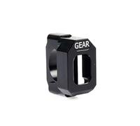 Pizgear Indicatore di marcia, for Monster, 696, for Monster, 696 Accessori moto Misuratore di velocità digitale da 1 a 6 livelli Indicatore di marcia per moto(BLACK Black bracket)