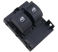 Pizgear Interruttore alzacristalli Elettrico, for Fiat Fiorino Citroen Nemo, for Peugeot, Bipper Tepee 735461275 con Pannello Interruttore finestrino Laterale(Black Without Panel)