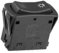 Pizgear Interruttore della luce di arresto Sostituzione dell'interruttore del freno dell'auto for camion Nero Interruttore della luce del freno automobilistico