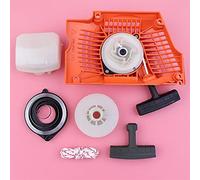 Pizgear Kit corda filtro aria impugnatura a molla puleggia avviamento a strappo, for motosega Husqvarna, 340 345 350 351 353 346XP 537104702 Avviamento a strappo per motosega