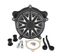 Pizgear Kit di aspirazione filtro aria, for Harley, Softail M8 Low Rider Sport Glide FXDR Touring Road King Limited Big Twin Cam filtri di aspirazione per depuratori d'aria per moto(B)