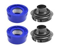 Pizgear Kit di ricambio for coperchio posteriore motore e kit filtro posteriore, for accessori for aspirapolvere Dyson, V7 V8 Rete di copertura posteriore del motore del vuoto