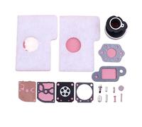 Pizgear Kit di ricostruzione riparazione carburatore aspirazione, for STIHL, MS180 MS170 018 017 MS 180 170 Guarnizione parte filtro aria motosega Guarnizione del carburatore